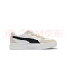 彪馬（PUMA）【厚底鞋】增高黑白松糕鞋女復古休閑板鞋PLATFORM394369 白-黑色-01 37 曬單實(shí)拍圖