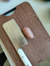 蘇泊爾（SUPOR）加厚整木制烏檀木砧板實(shí)木頭占板切菜板 木質(zhì)粘板案板刀板搟面板 34*24*2.5cm 【無(wú)硅膠腳墊】 曬單實(shí)拍圖