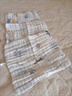 婧麒（JOYNCLEON）嬰兒口水巾毛巾純棉6層紗布小方巾柔軟兒童6條裝 30 Jyp171062 曬單實(shí)拍圖