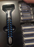 吉列（Gillette）威鋒3手動(dòng)剃須刀男士鋒速刮胡刀3層刀片刀頭 4刀頭1刀架+收納盒 曬單實(shí)拍圖