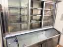 諾唯斯（NUOWEISI）三溫點(diǎn)菜柜展示柜冷藏保鮮柜麻辣燙燒烤炸串熟食涼菜鹵菜飯店餐廳水果蔬菜階梯陳列柜銅管冷凍冰柜 優(yōu)選款-移門(mén)【微凍快拆設計】 1.8米 曬單實(shí)拍圖