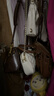 CHARLES&KEITH25冬季新品多背法鏈條手提包波士頓包CK2-30151559 Distressed Coffee咖啡色 S 曬單實(shí)拍圖