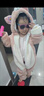 G.DUCKKIDS兒童法蘭絨連體睡衣秋冬女童玲娜貝兒珊瑚絨家居服寶寶防踢睡袋 小狐貍三層加絨加厚  120尺碼5~6歲【110-120cm】 曬單實(shí)拍圖