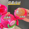 COOKSS奧特曼嬰兒保溫杯小月齡寶寶保溫奶瓶一歲兒童吸管水杯學(xué)飲杯外出 曬單實(shí)拍圖