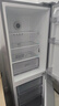 美的（Midea）186升兩門(mén)二門(mén)雙開(kāi)門(mén)節能低音風(fēng)冷無(wú)霜迷你超薄小型家用租房電冰箱 BCD-186WMA榭湖銀 曬單實(shí)拍圖