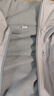 優(yōu)衣庫男裝防風(fēng)搖粒絨拉鏈連帽開(kāi)衫/長(cháng)袖外套25秋冬新款481182 02 淺灰色 L /175/100A 曬單實(shí)拍圖