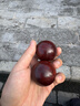 福太祥小葉紫檀手球保健球實(shí)木健身球手握手轉球中老年人按摩把玩送禮物 5.0cm一對（禮盒裝）適合男士 曬單實(shí)拍圖