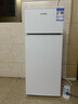 HYUNDAI（韓國現代） 小冰箱 冰箱小型雙開(kāi)門(mén) 迷你雙門(mén)家用宿舍租房冷藏冷凍電冰箱節能省電 100L白【一級能效+租房必備】 曬單實(shí)拍圖