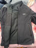 吉普（JEEP）外套男士加絨加厚保暖夾克秋冬季立領(lǐng)休閑寬松衣服 深灰加絨 XL 曬單實(shí)拍圖