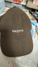 哈吉斯（HAZZYS）配飾 春秋款帽子時(shí)尚鴨舌帽燈芯絨復古棒球帽男AAAZ1CBC002 深褐色DW 均碼 曬單實(shí)拍圖