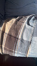 雪茜曼圍巾女秋冬仿羊絨流蘇格子圍巾韓版加厚保暖披肩百搭圍脖 曬單實(shí)拍圖