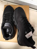 安踏男鞋運動(dòng)鞋男秋冬季男士軟底網(wǎng)面透氣跑步鞋休閑鞋皮面防水鞋子男 【熱賣(mài)推薦款秋冬季男鞋】黑色 42 （8.5碼） 曬單實(shí)拍圖