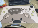 菲享暖桌墊加熱桌墊鼠標發(fā)熱墊辦公室快速加熱暖手桌墊加大桌面發(fā)熱墊 好心情熊60*36cm【六檔數顯款】 【石墨烯加熱-3C認證-三年質(zhì)?！?曬單實(shí)拍圖