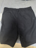 無(wú)印良品 MUJI 男式 棉水洗府綢 短褲休閑短褲男款夏季純棉全棉AED14A2S 黑色 M 曬單實(shí)拍圖