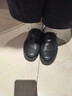 強人女鞋便捷魔術(shù)貼平底休閑鞋頭層牛皮單皮鞋 JD1113025 黑色 37 曬單實(shí)拍圖