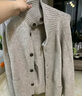 優(yōu)衣庫男女裝souffle?yarn舒芙蕾針織開(kāi)衫/毛衣毛衫25新款480023 08 深灰色 L 曬單實(shí)拍圖