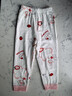 巴帝巴帝春秋款嬰幼兒童純棉秋褲棉毛褲保暖打底舒適睡褲 漿果小兔 90 曬單實(shí)拍圖