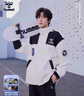 Hummel【展軒同款】469秋冬季三合一鵝絨內(nèi)膽保暖連帽夾克外套男女冬裝 白色（三合一鵝絨內(nèi)膽） M 【建議115-135斤】 曬單實(shí)拍圖