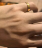 金至尊（3DG Jewellery）黃金戒指光面活口999足金戒指結婚三金男女款生日禮物計價(jià) 男款-金重6.82克（以實(shí)際克重多退少補） 曬單實(shí)拍圖