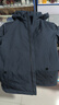才子（TRIES）石墨烯棉衣棉服男士冬季商務(wù)休閑防風(fēng)御寒保暖蓄熱鎖溫棉服外套男 深藍色 XL (175/92A) 曬單實(shí)拍圖