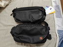 tomtoc胸包男士斜挎包單肩包休閑防水機能時(shí)尚Switch收納包T21S1 性能款 曜石黑 曬單實(shí)拍圖