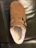 百麗（Belle）張凌赫同款全麥吐司1代外穿全包女商場(chǎng)款休閑鞋D1A1DDM4預售 灰色-毛里（1代） 39 曬單實(shí)拍圖