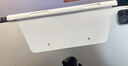 競閃蘋(píng)果iPad妙控鍵盤(pán)配件apple pencil磁吸筆槽Pro11二代收納盒固定防丟air5平板10兼容筆袋筆盒 晶鉆白 曬單實(shí)拍圖