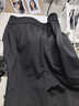 FitonTon高腰喇叭褲女秋冬顯瘦松緊腰馬蹄褲垂感彈力休閑褲黑色微喇褲 曬單實(shí)拍圖