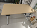 樂歌電動升降電腦桌電競升降書桌辦公學習桌子E2原木色1.4m 曬單實拍圖