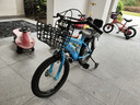 【京東物流】?jì)和孕熊?chē)12-14-18寸童車(chē)3-5-8歲男女孩腳踏單車(chē) 16寸 豪華天空藍 曬單實(shí)拍圖