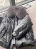 恒源祥真皮羽絨服女綿羊皮2025新款冬裝小個(gè)子短款真狐貍毛海寧皮衣外套 黑色【時(shí)尚百搭】 2XL 【建議130-140斤】 曬單實(shí)拍圖