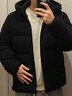 優(yōu)衣庫男裝女裝無(wú)縫羽絨連帽外套夾克羽絨服25秋冬新款478279 09 黑色 XL 曬單實(shí)拍圖