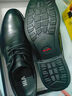 海瀾之家HLA皮鞋男士商務(wù)休閑秋冬德比正裝鞋子男H135/H171 黑色43 曬單實(shí)拍圖