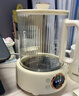 樂(lè )扣樂(lè )扣養生壺小型一人辦公室電熱水壺分體式全玻璃燒水煮茶壺小花茶壺恒溫加熱保溫迷你泡茶壺EJK3355 1L 曬單實(shí)拍圖
