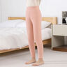 優(yōu)優(yōu)1點(diǎn)（Yoyo one）兒童保暖褲女童冬季內搭校服神器加厚中大童加絨打底秋褲女孩褲子 20106粉色【蠶絲·羽絨】 160cm 曬單實(shí)拍圖