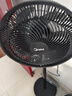 美的（Midea）【超級單品】七葉輕音立式電風(fēng)扇家用柔風(fēng)落地扇臺式桌面小型風(fēng)扇大風(fēng)量節能搖頭宿舍電扇 SAF30AB 曬單實(shí)拍圖