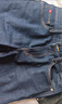九牧王【空氣牛仔 汽感棉】牛仔褲男士百搭簡(jiǎn)約通勤舒彈休閑褲子 【磨毛款】合體版+中古藍+TP5EX60813 35 碼 175/86A(2.64)尺88cm 曬單實(shí)拍圖