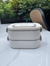 ymer多層保溫飯盒上班族小學(xué)生可微波爐加熱專(zhuān)用便當盒帶飯桶打包餐盒 曬單實(shí)拍圖