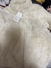 優(yōu)衣庫童裝男童女童長(cháng)絨搖粒絨拉鏈茄克長(cháng)袖外套469366 01 乳白色 140 曬單實(shí)拍圖