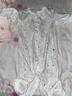 英氏（YEEHOO）嬰兒衣服新生兒連體衣男女寶寶純棉新疆棉嬰幼兒居家爬服四季款 曬單實(shí)拍圖