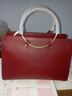 西木汀 祈禱者 婚包女新娘新款牛皮大容量紅色高級感包包 新年禮物 法式紅 無(wú)規格 曬單實(shí)拍圖