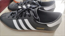 adidas「鯊魚(yú)面包鞋」ADIMATIC經(jīng)典滑板鞋男女阿迪達斯官方三葉草 黑色/白色   44 曬單實(shí)拍圖
