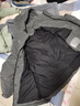 羅蒙白鴨絨羽絨服男士連帽潮流2025年新款中青年帥氣百搭加厚保暖外套 石墨灰色 3XL （推薦130-145斤） 曬單實(shí)拍圖
