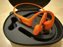 韶音（SHOKZ）OpenRunPro2骨傳導藍牙耳機開(kāi)放式耳機藍牙不入耳藍牙耳機運動(dòng)跑步S820 熔巖橙 曬單實(shí)拍圖