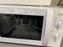 美的（Midea）快捷微波爐 家用小型 360°轉盤(pán)加熱 旋鈕操控 易潔內膽（M1-L213B） 曬單實(shí)拍圖
