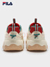 FILA 斐樂(lè )官方男鞋老爹鞋貓爪鞋6代黑色運動(dòng)鞋2025春季新款休閑鞋圣誕 云端白-CC 42 曬單實(shí)拍圖
