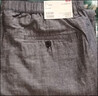 優(yōu)衣庫男女裝棉麻混紡休閑褲/褲子寬松直筒長(cháng)褲470598 57 深橄欖色 XL /180/96B 曬單實(shí)拍圖