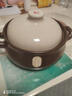 康舒康舒砂鍋煲燉鍋家用陶瓷煲仔飯燃氣煲湯燉湯鍋耐高溫干燒不裂沙鍋 【加厚】棕燉煲 適合4-6人 4200ml 曬單實(shí)拍圖