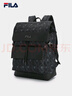 FILA 斐樂(lè )官方男士背包冬新款時(shí)尚休閑翻蓋雙肩包書(shū)包電腦包 滿(mǎn)印一-ZA XS 曬單實(shí)拍圖