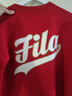 FILA FUSION趙露思同款|斐樂(lè )潮牌情侶款編織衫2025新年款時(shí)尚紅色毛衣 石榴紅-RD S （165/88A/S） 曬單實(shí)拍圖
